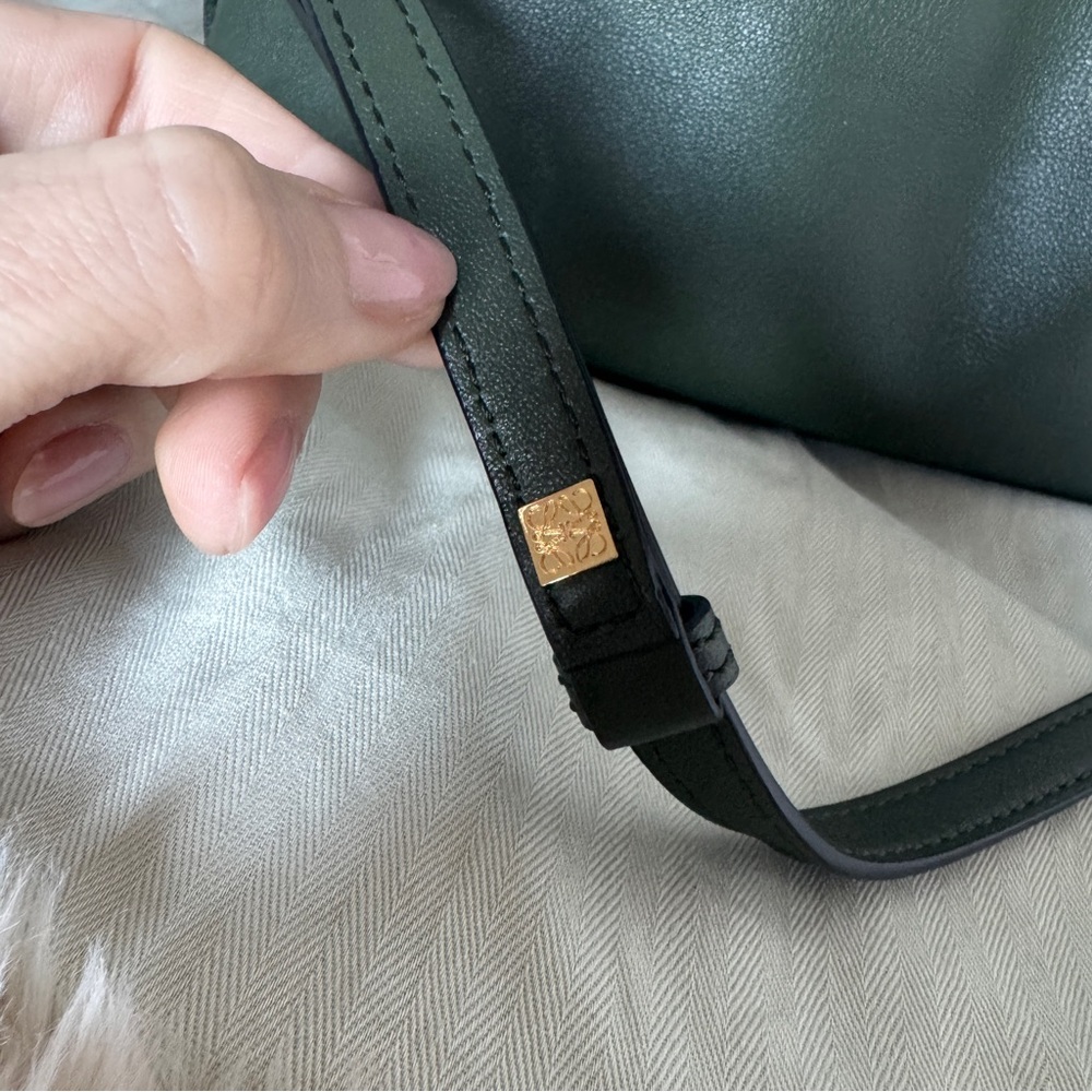 SOLD Loewe Flamenco, Green/ Vintage Khaki - Picture 8 of 14